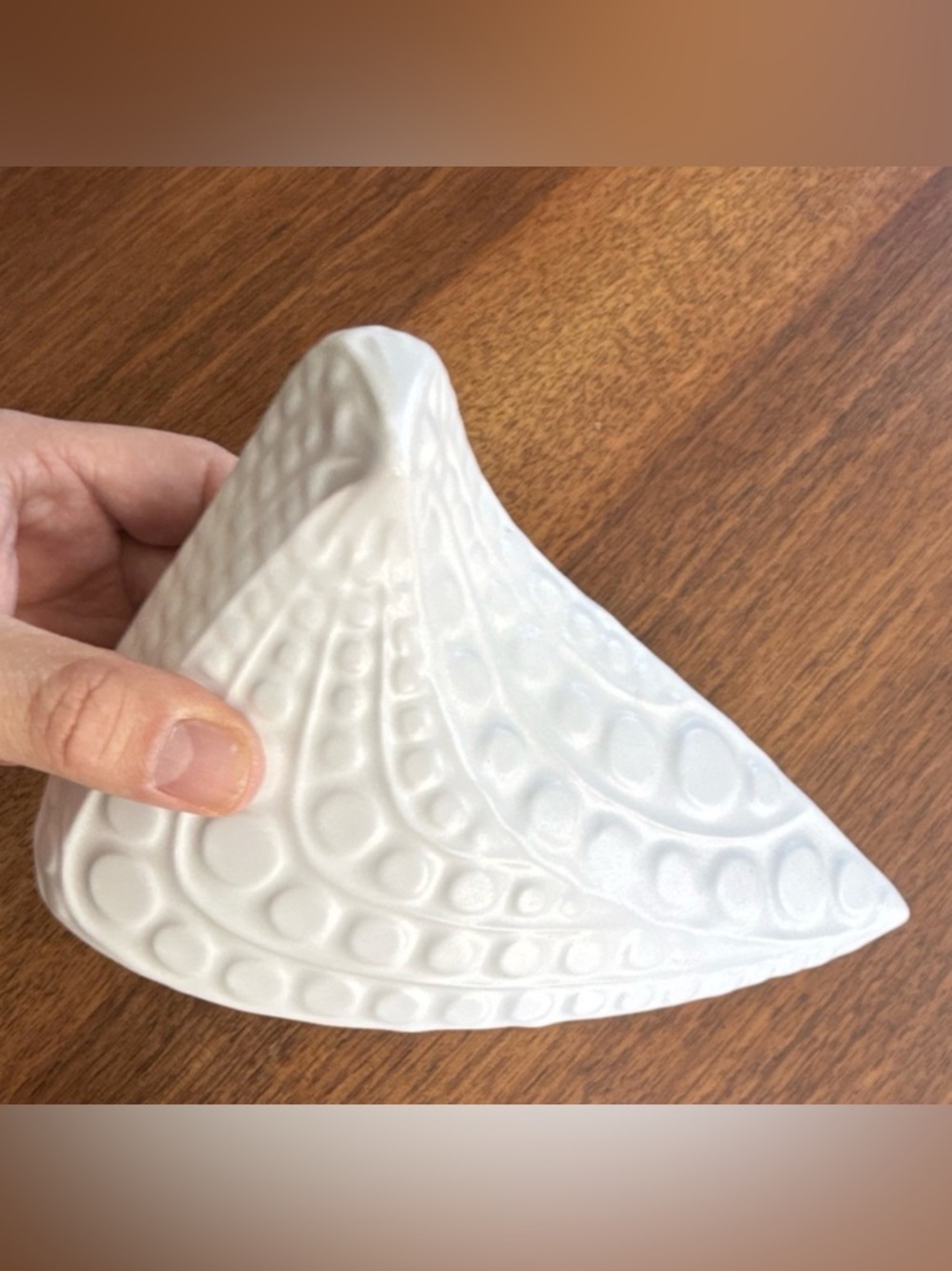 Jonathan Adler Modern White Salt Glaze Ceramic Dove from Menagerie Collection